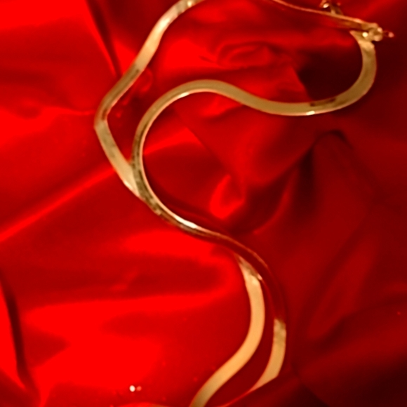 .925 Flat Sterling Silver Chain 20" - Picture 1 of 14